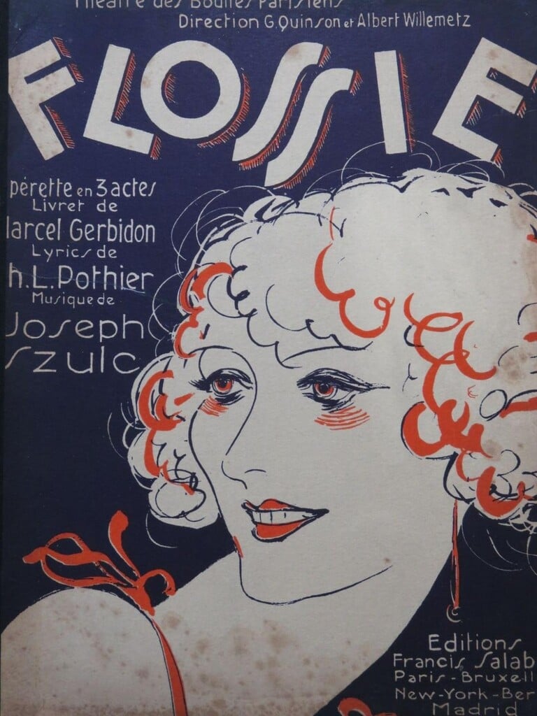 Flossie Operette En 3 Actes Chant-Piano Reduction